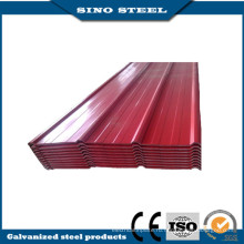 SGCC Galvanzied гофрированных стальных покрытий плитками 0,13 мм